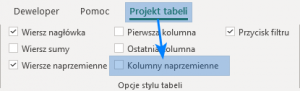 Naprzemienne Formatowanie Wierszy W Excelu Poradnik Excel