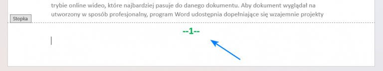 Word Numerowanie Stron Poradnik Excel 2294